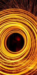 Sparks,Miscellanea,Miscellaneous,Long Exposure,Freezelight,Night,Circle