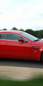 Speed,Style,2008,V8,Vantage,Aston Martin,Cars,Side View