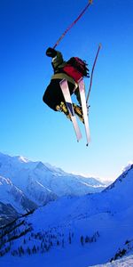 Montagnes,Sport,Hiver,Personnes