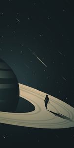 Jupiter,Saturne,Etoiles,Planète,Univers,Art