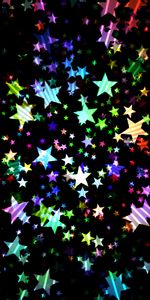 Stars,Multicolored,Abstract,Shine,Bright,Motley,Brilliance