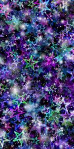 Stars,Shine,Motley,Brilliance,Glare,Abstract,Art,Multicolored