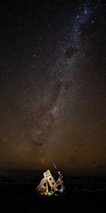 Noche,Navío,Detrito,Destrucción,Estrellas,Vía Láctea,Naturaleza,Cielo Estrellado,Barco