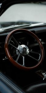 Steering Wheel,Rudder,Cars,Car,Vintage,Retro,Mustang