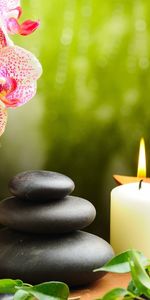 Stones,Background,Candles