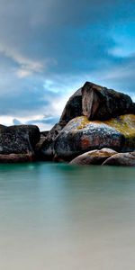 Stones,Boulders,Nature,Sea