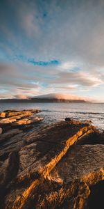 Naturaleza,Stones,Mar,Nubes,Las Rocas,Rocas,Horizonte,Niebla