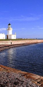 Stones,Lighthouse,Quay,Embankment,Nature