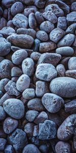 Stones,Macro,Texture,Frost,Hoarfrost,Grey