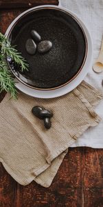 Stones,Miscellanea,Miscellaneous,Wood,Plate,Plant,Wooden,Cloth