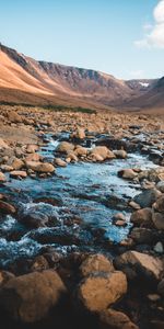 Stones,Mountains,Flow,Stream,Creek,Brook,Nature,Rocks