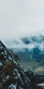 Stones,Mountains,Fog,Dahl,Nature,Distance