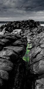 Stones,Rocks,Coast,Nature,Waves,Ocean