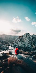 Stones,Rocks,Miscellanea,Miscellaneous,Journey,Tourist,Girl