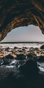 Noyaux,Nature,Grotte,La Grotte,Mer