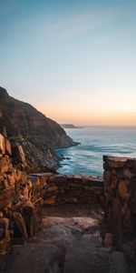 Naturaleza,Stones,Mar,Escaleras,Las Rocas,Rocas,Orilla,Banco,Escalera