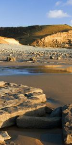 Stones,Sea,Rocks,Shore,Bank,Shadows,Nature,Sand