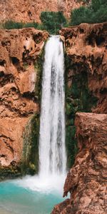 Stones,Waterfall,Break,Precipice,Nature