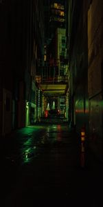 Street,Lane,Building,Night,Dark