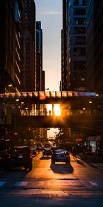 Street,Movement,Traffic,Cities,Sunset,Transport,City