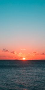 Naturaleza,Mar,Sol,Nubes,Horizonte,Puesta Del Sol