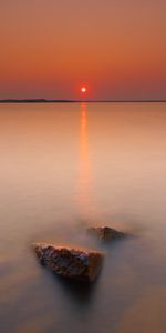 Éclat,Nature,Éblouissement,Horizon,Côte,Coucher De Soleil,Mer