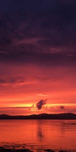 Sunset,Horizon,Bay,Loch Suilly,Loch Sully,Bancrana,Nature,Ireland