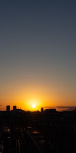 Ciudades,Puesta Del Sol,Noche,Horizonte,Ferrocarril,Estación,Japón,Tokio