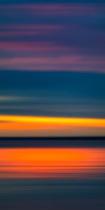 Sunset,Horizon,Streaks,Fuzzy,Abstract,Blurred,Stripes