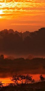 Coucher De Soleil,Paysage