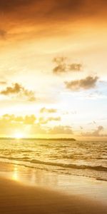 Sunset,Landscape,Sea,Beach