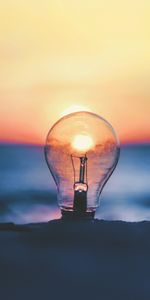 Sunset,Miscellanea,Miscellaneous,Focus,Light Bulb,Sun