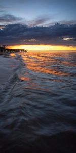 Sunset,Nature,Sea,Coast,Beach