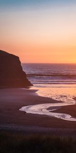 Roches,Nature,Les Rochers,Sable,Côte,Coucher De Soleil