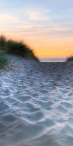 Sunset,Sea,Landscape,Sand