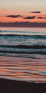 Nature,Mer,Coucher De Soleil,Ondulations,Plage