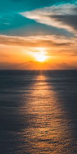 Sunset,Sea,Sun,Horizon,Ripple,Ripples,Nature,Waves