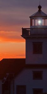 Sunset,Sea,Sun,Shine,Light,Pointer,Lighthouse,Nature