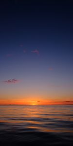 Sunset,Sea,Twilight,Horizon,Dusk,Evening,Nature,Landscape