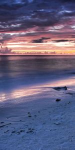 Soir,Nature,Nuages,Crépuscule,Rive,Banque,Coucher De Soleil,Mer