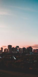 Sunset,Sky,Cities,City,Buildings