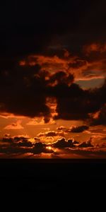 Sunset,Sky,Clouds,Dark,Night