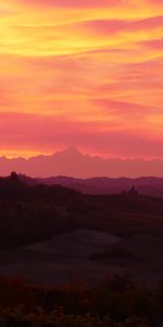 Naturaleza,Puesta Del Sol,Cielo,Montañas,Dahl,Distancia