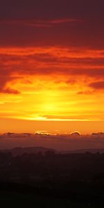 Sunset,Sky,Dahl,Nature,Distance