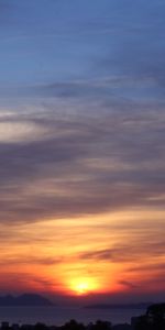 Coucher De Soleil,Sky,Horizon,Nature,Mer,Espagne