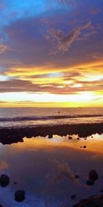 Naturaleza,Cielo,Orilla,Banco,Puesta Del Sol,Reflexión,Paisaje