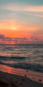 Sky,Nature,Le Surf,Surfer,Mer,Ondulations,Coucher De Soleil