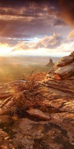 Paisaje,Stones,Sol,Puesta Del Sol,Cielo