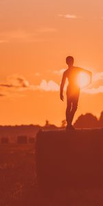 Brillant,Silhouette,Divers,Sun,Coucher De Soleil,Sombre