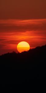 Silhouettes,Sun,Coucher De Soleil,Sombre